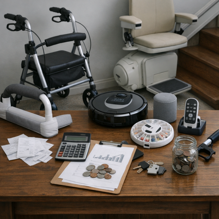 Illustration of Assistive household device costs