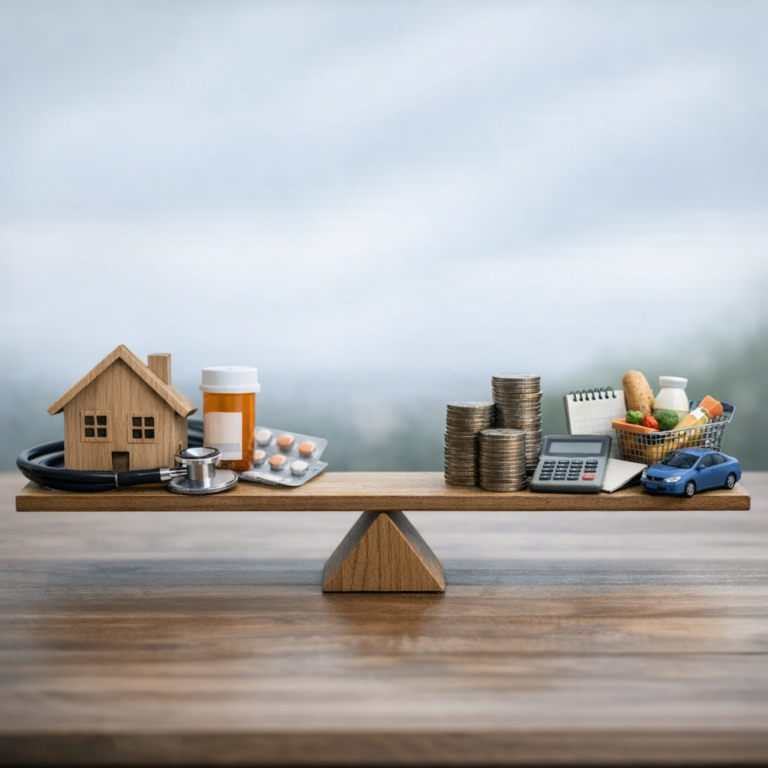 balancing care costs illustration for Balancing long term care costs with daily expenses