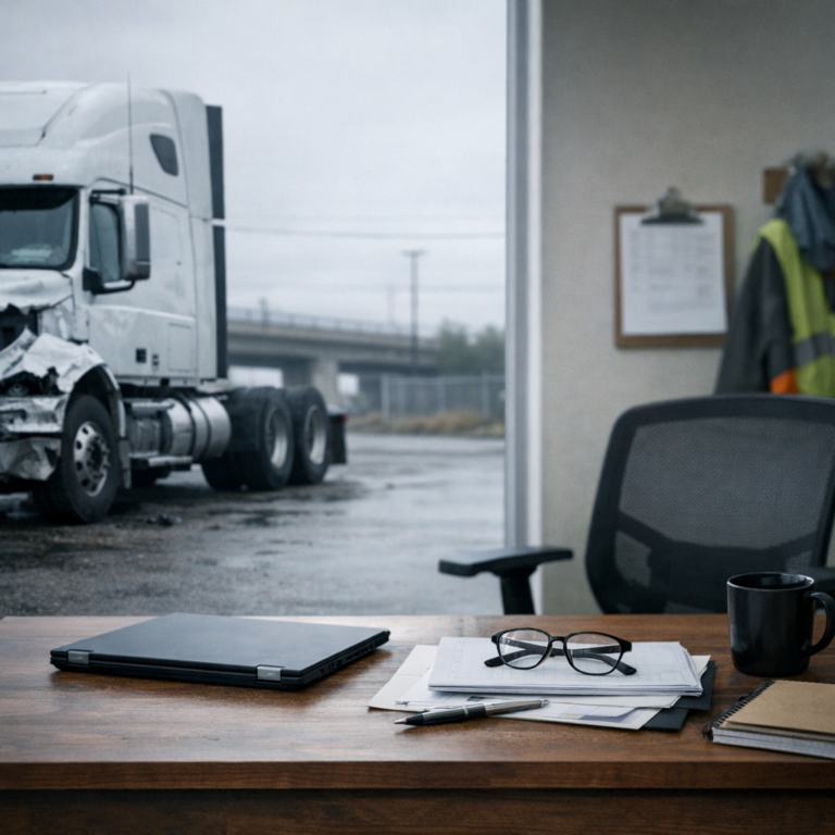 extended work absence truck illustration for Extended time off work after truck injuries