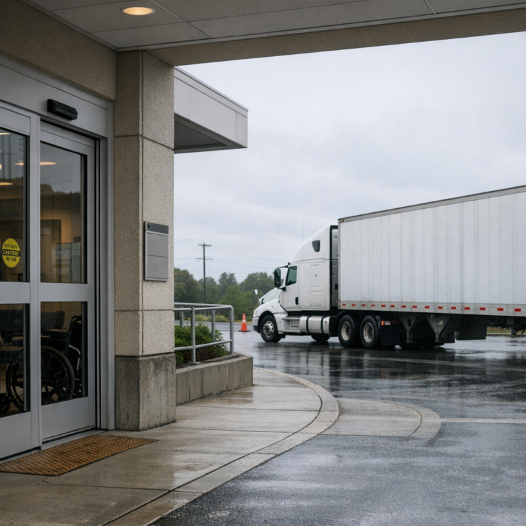 follow up visits truck accident illustration for Follow up hospital visits after truck accidents