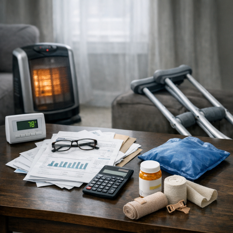 heating cooling costs injury illustration for Heating and cooling expense changes
