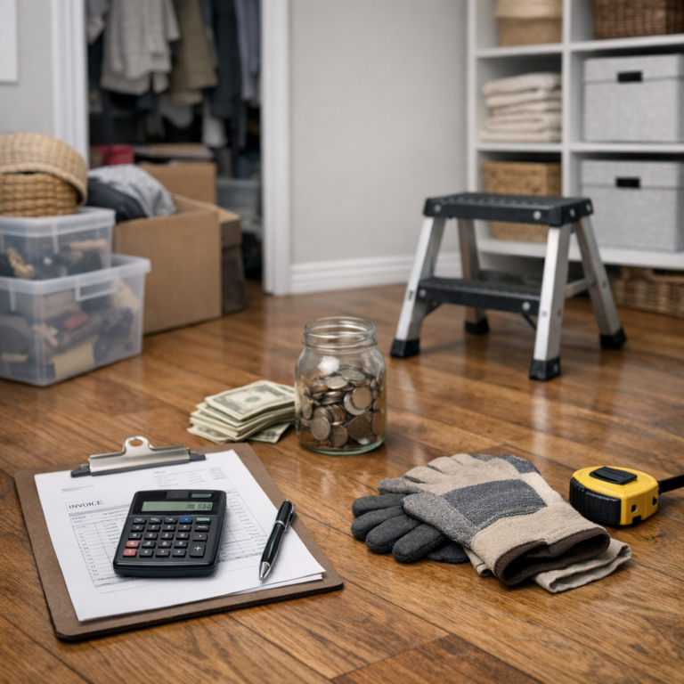 home organization costs injury illustration for Home organization service costs