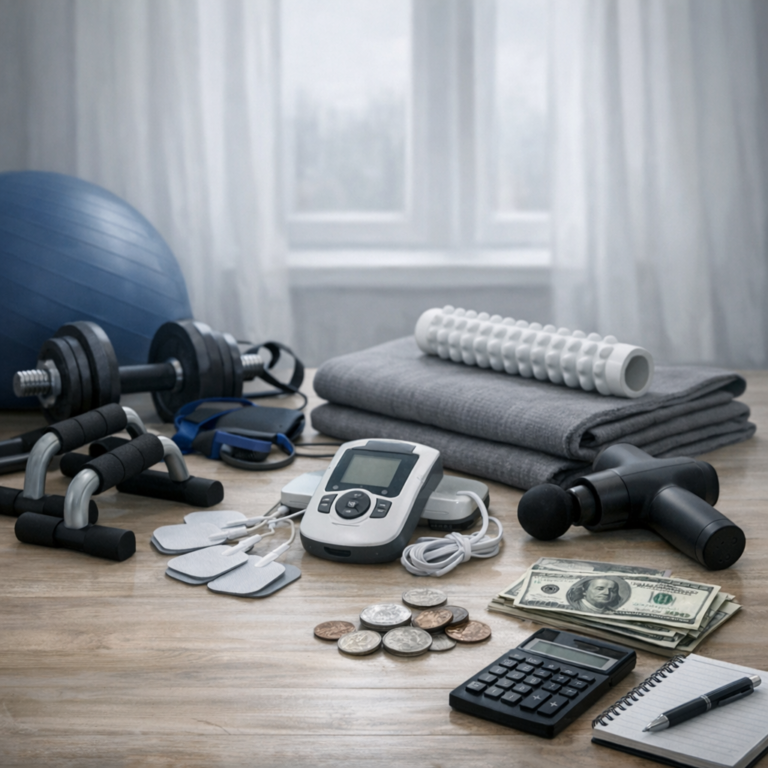 Illustration of Home therapy equipment costs