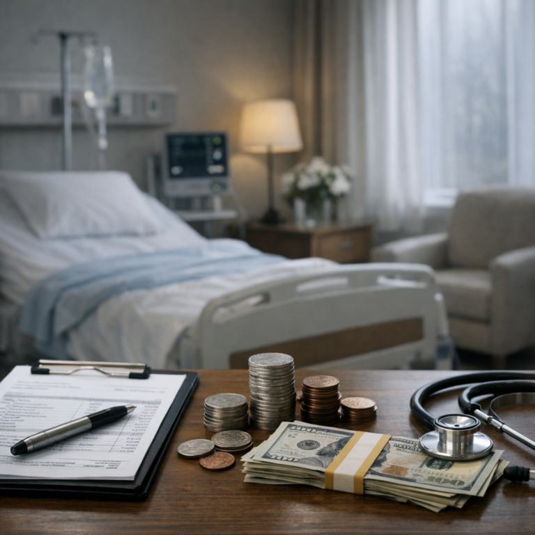 Illustration of Hospice care costs following catastrophic injuries