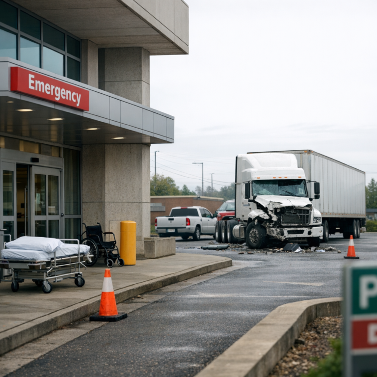 facility fees truck accident illustration for Hospital facility fees after truck accidents