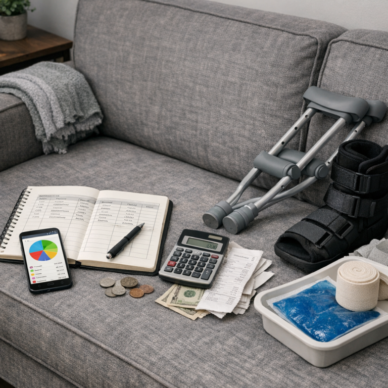 expense tracking benefits injury illustration for How expense tracking helps financial clarity