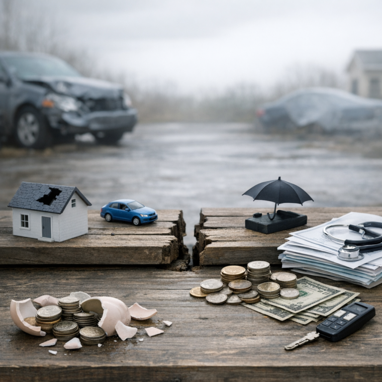 insurance gaps financial impact illustration for How insurance gaps affect finances