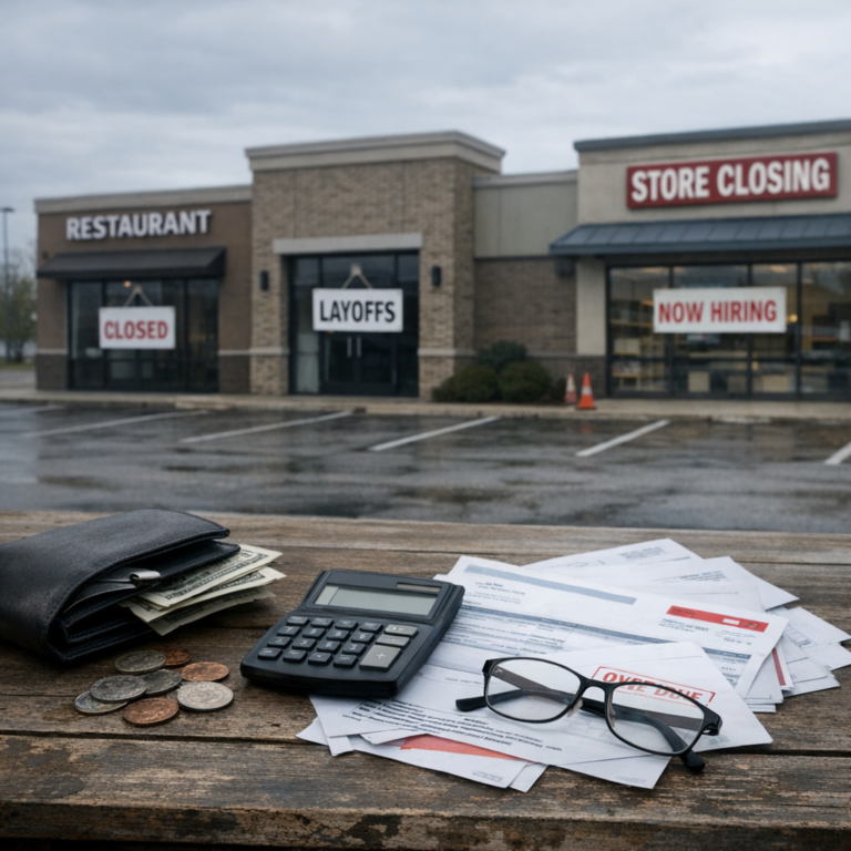 multiple employer income loss illustration for Income disruption across multiple employers