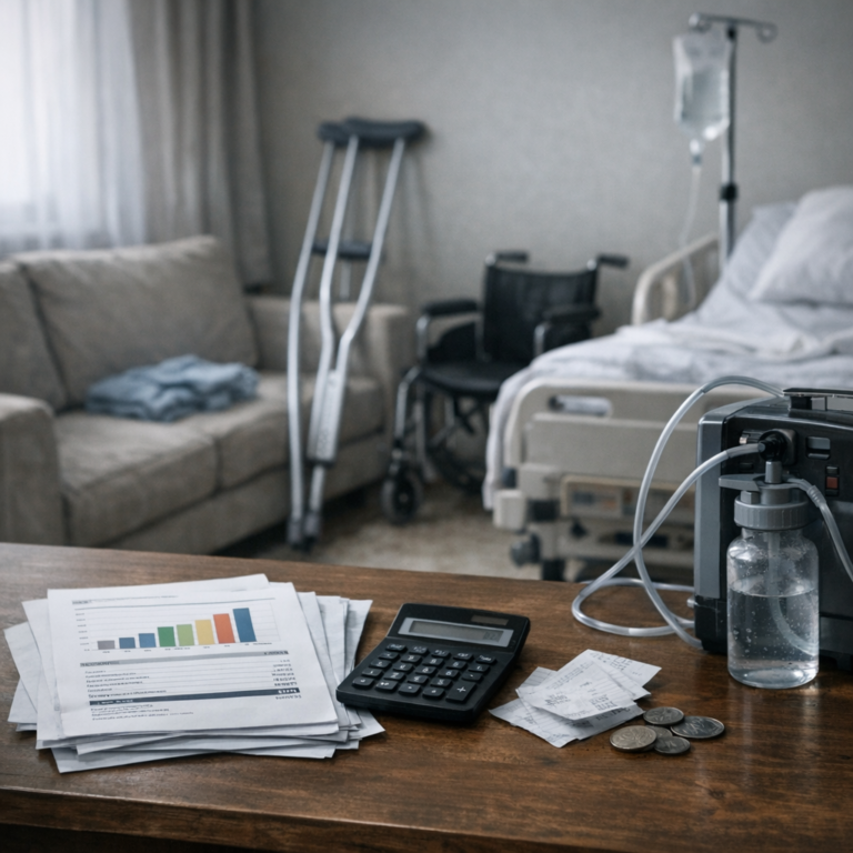 increased utility costs injury illustration for Increased utility costs after home care begins