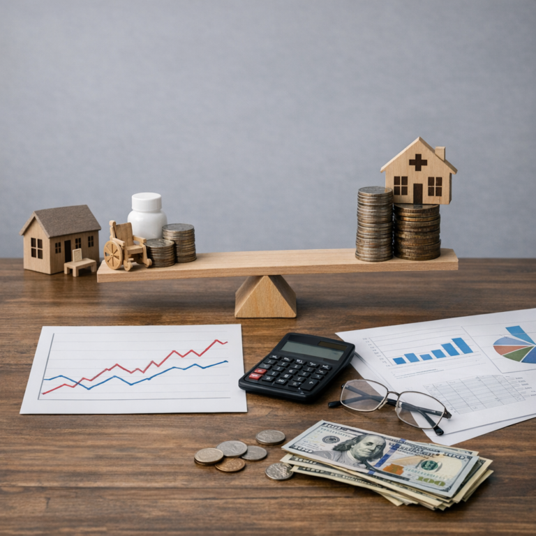 Illustration of Long term care cost variability