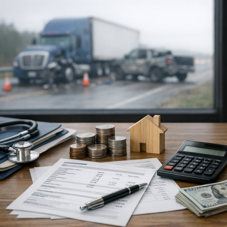 palliative care costs illustration for Palliative care expenses after truck injuries