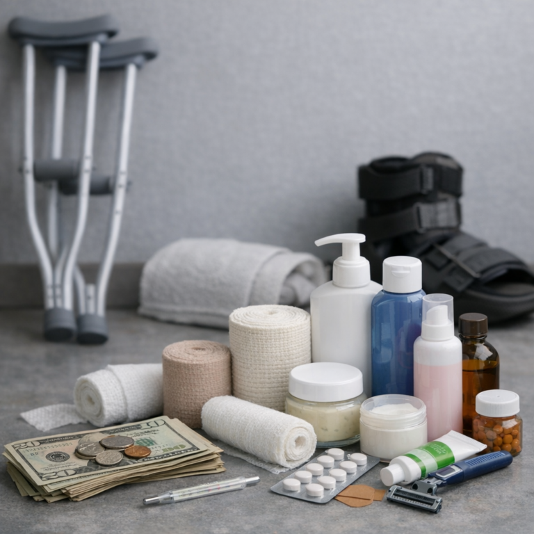 personal care costs injury illustration for Personal care product expenses