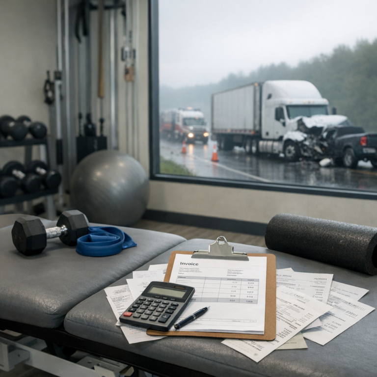 long term physical therapy costs illustration for Physical therapy costs over time after truck accidents