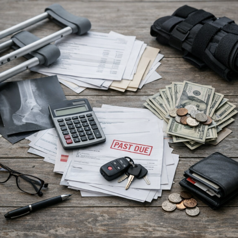 practical cost stress injury illustration for Practical cost stress after serious injuries