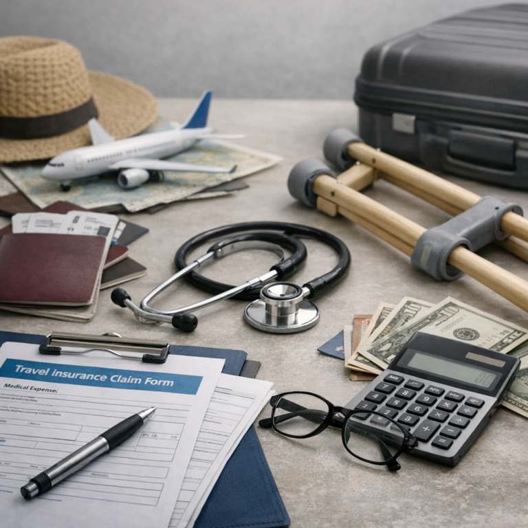 travel insurance costs injury illustration for Travel insurance claim costs