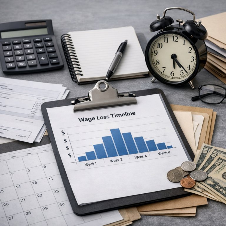 Illustration of Understanding wage loss documentation timelines