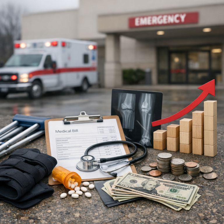 rising out of pocket costs injury illustration for Why out of pocket costs rise