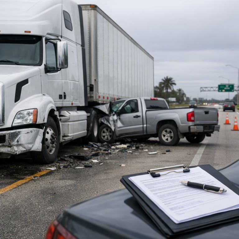 florida truck accident laws illustration for Florida truck accident legal requirements