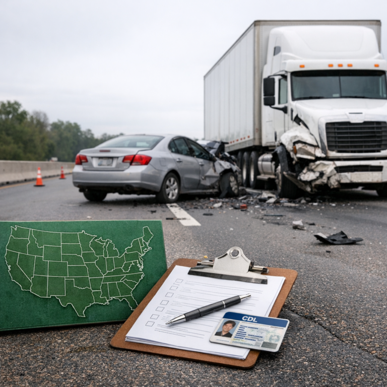 cdl requirements truck accident state illustration for How CDL requirements differ by state in accident cases