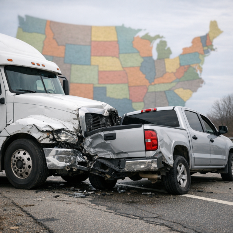 fault laws truck accident by state illustration for How fault laws differ by state in truck accidents