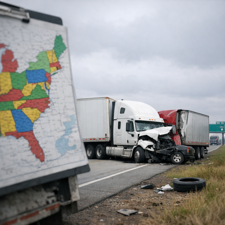 trucking permits accident laws state illustration for How trucking permits vary by state and affect accident cases