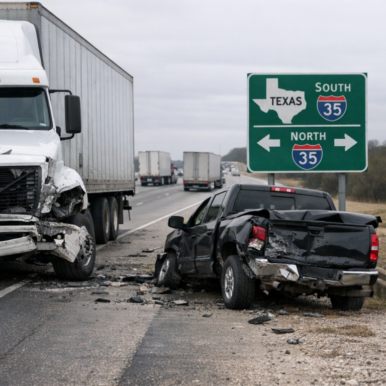 Illustration of Texas truck accident laws overview