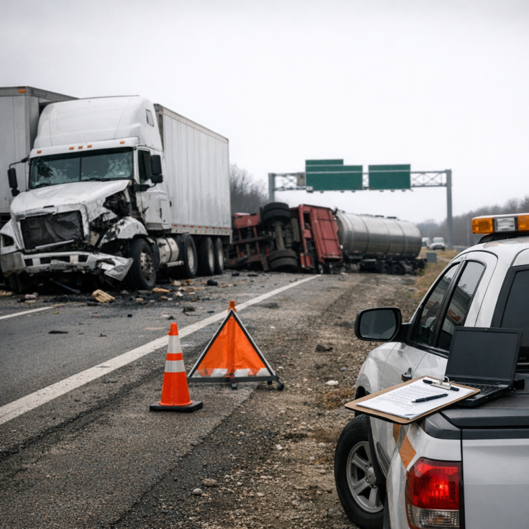 state dot truck accident laws illustration for What role state DOT regulations play in truck accident cases