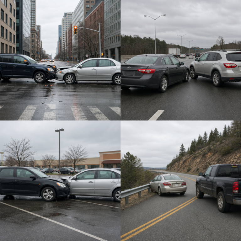 Illustration of How accident situations vary by environment