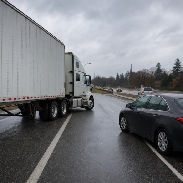 roadway safety challenges truck accidents illustration for Observations about roadway safety challenges